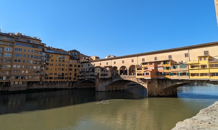 ヴェッキオ橋朝