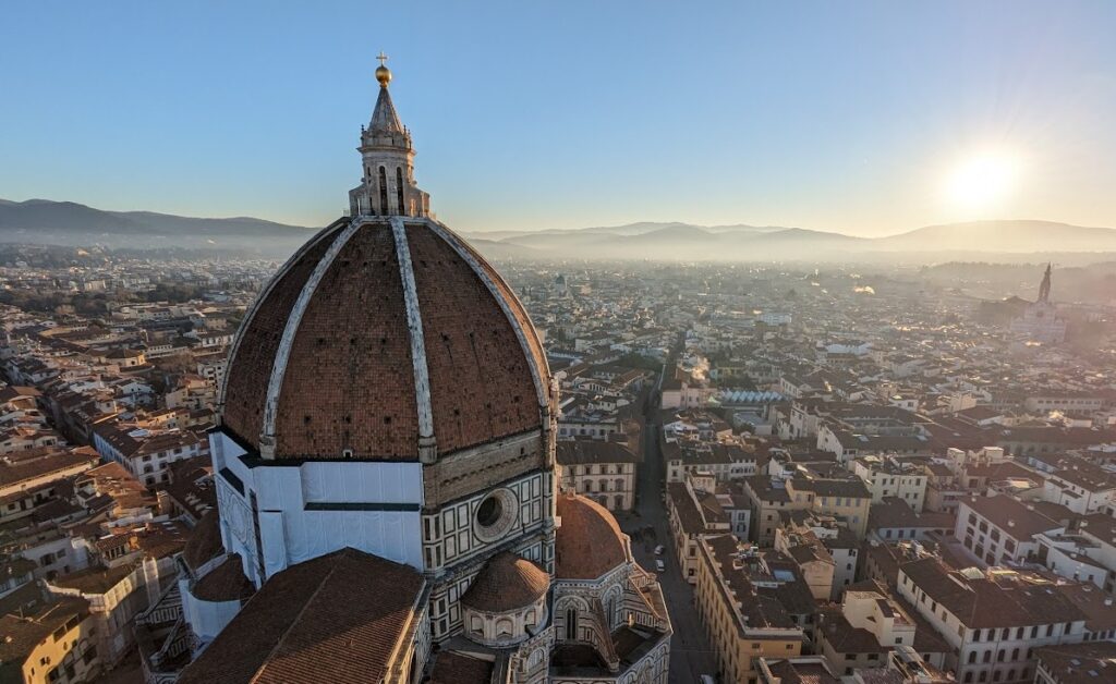 ジョットの鐘楼から見たドゥオーモ