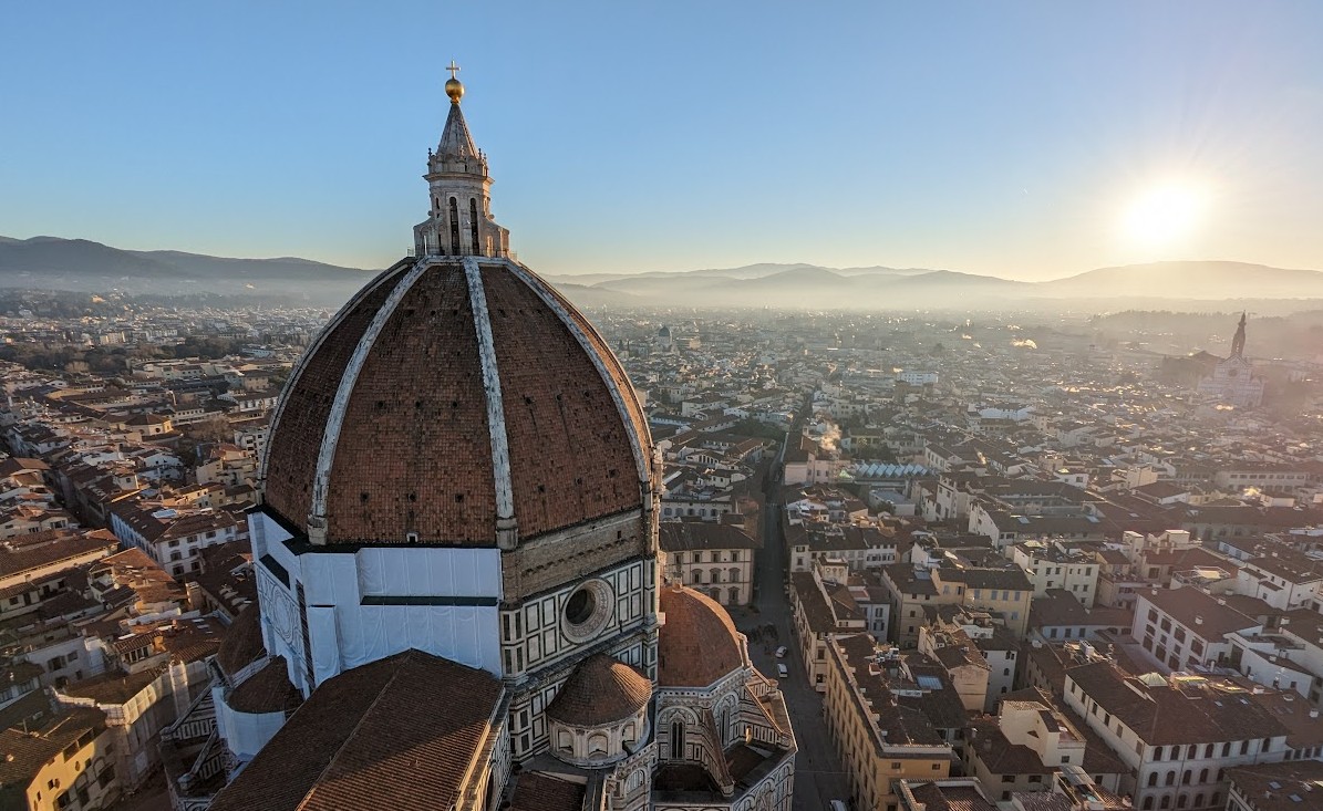 ジョットの鐘楼から見たドゥオーモ