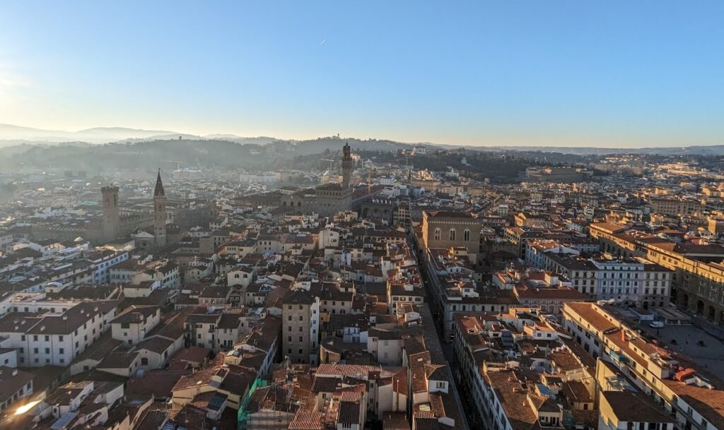 ジョットの鐘楼から見たドゥオーモ２日目２