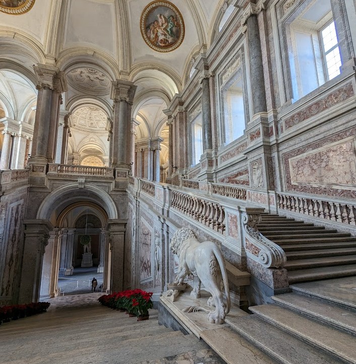 カゼルタ宮殿の内装