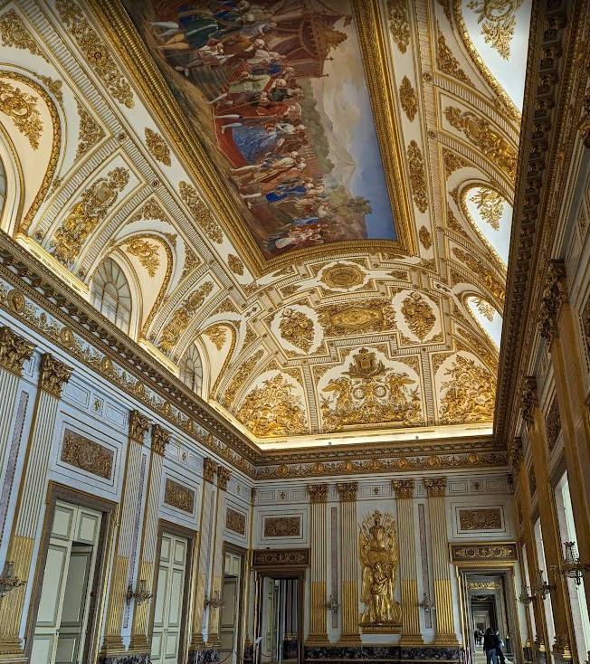 カゼルタ宮殿(金色の広間)