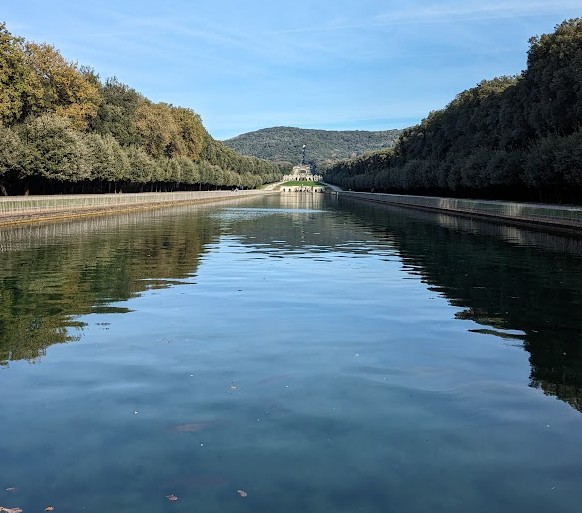 カゼルタ宮殿のガーデン(奥まで歩いた場所)