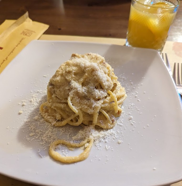 La Carbonaraのカルボナーラ