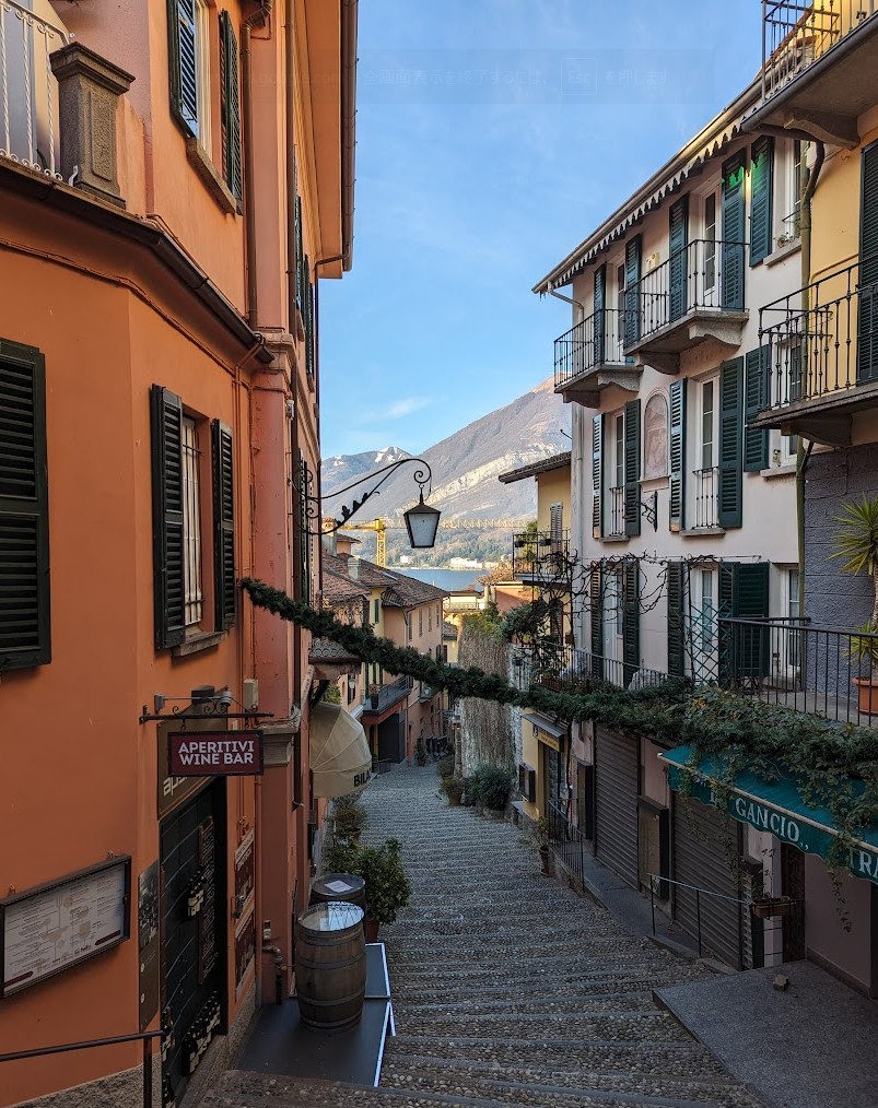 ベラージオ（コモ湖）