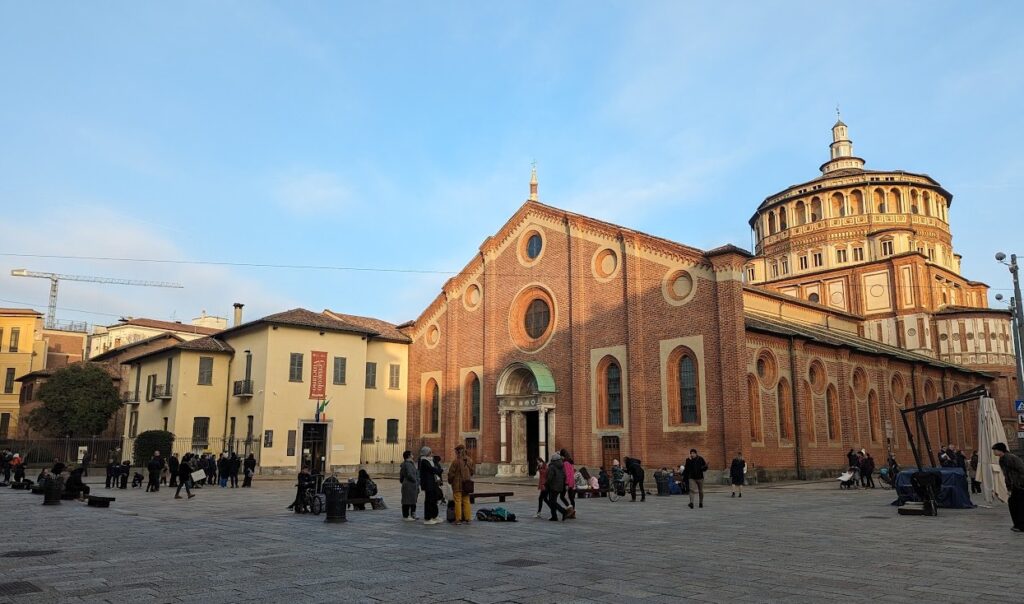 サンタ・マリア・デッレ・グラツィエ教会（最後の晩餐）5