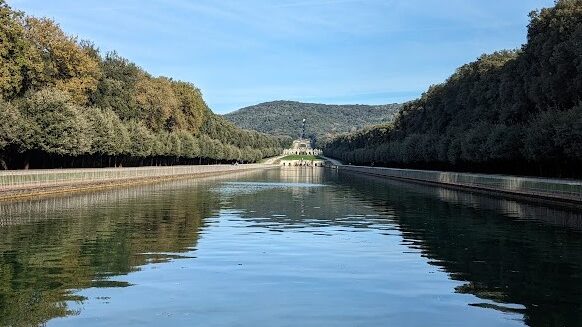 カゼルタ宮殿のガーデン（奥まで歩いた場所）