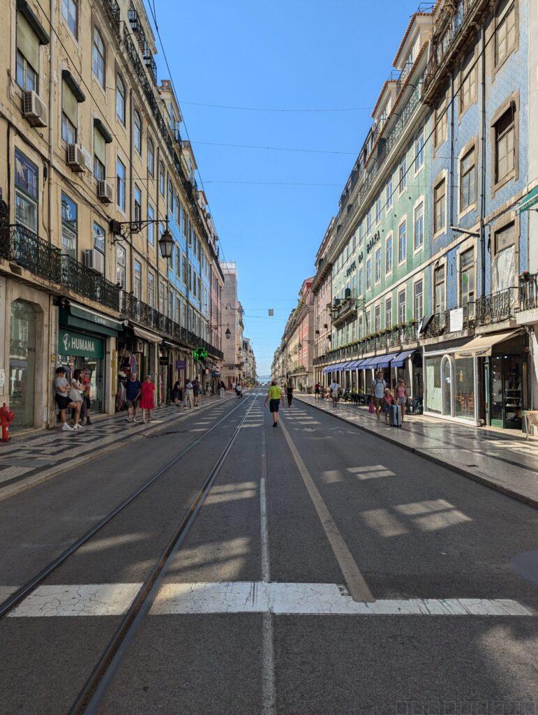 ルア・ダ・プラタ　真ん中あたり