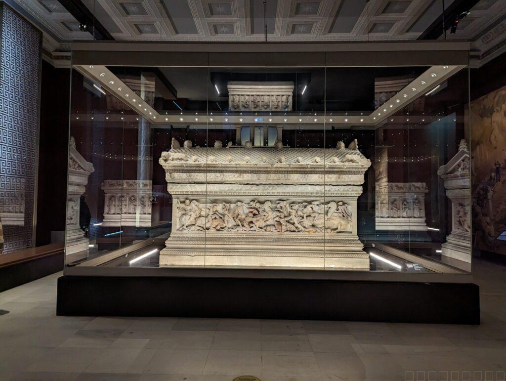 イスタンブール考古学博物館 展示