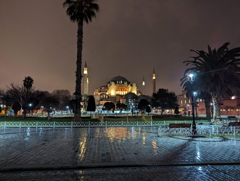イスタンブール モスク 夜景2
